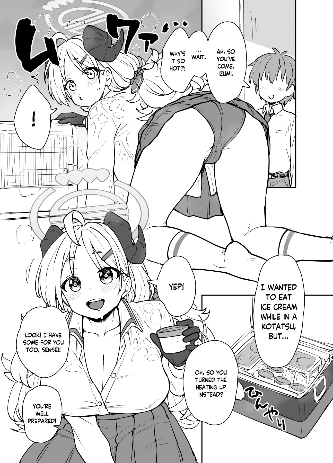 Hentai Manga Comic-Flowers and Dumplings Are Both Fair Game for Izumi!-Read-2